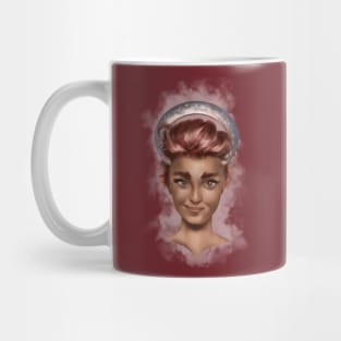 Young blackred angel Mug